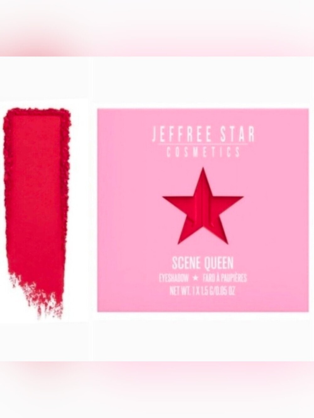 Jeffree Star Scene Queen Pressed Pigment - Pink/Red